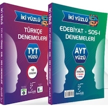 Tyt Ayt Türkçe Edebiyat İki Yüzlü Deneme Karekök Yayınları