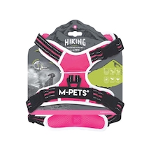 M-pets Hıkıng Reflektörlü Soft Sırt Tasması Pınk M