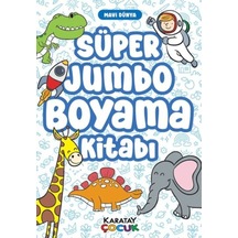 Süper Jumbo Boyama Kitabı - Mi Dünya