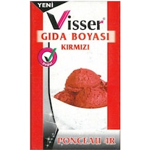 Visser Toz Gıda Boyası 9 Gram - Kırmızı