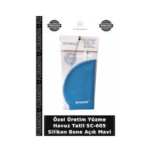 Özel Üretim Yüzme Havuz Tatil Sc-605 Silikon Bone Açık Mavi