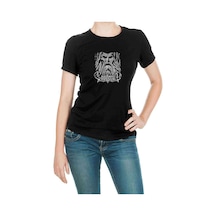 Ensiferum Cave Baskılı Siyah Kadın Tshirt