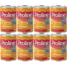 Pro Line Tavuklu Yetişkin Kedi Konservesi 8 x 400 G