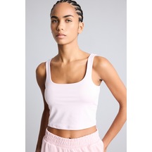 Defacto Kare Yaka Basic Crop Sporcu Atlet H2003ax26aupn688 Pembe-pn688