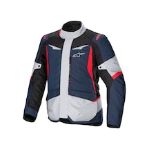 Alpinestars St-1 Wp Korumalı Motosiklet Montu Mavi Gri Siyah Kırmızı