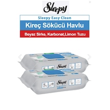 Sleepy Yüzey Temizleme Havlusu Kireç Sökücü 2 x 30'lu