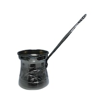 İşlemeli Klasik Cezve No:2 Beyaz