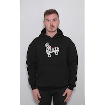 Paten Shut Up Skate Sweatshirt Unisex Kapüşonlu Hoodie 001
