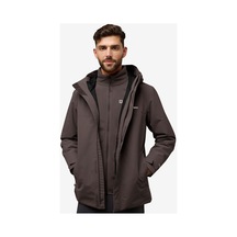 Jack Wolfskin A61864 D0108-altenberg 3ın1 Jkt M Kahve Normal Düz Erkek Ceket Kahve Kahve