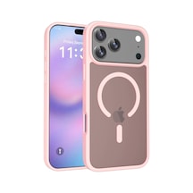 Apple Uyumlu iPhone 17 Pro Jota Magsafe Kapak Pudra