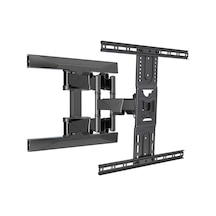 Tv Duvara Montaj Döner Tv Braketi 45-75 Düz Ekran Tv Vesa İçin Tam Hareket 600x400mm'ye Kadar Yük Kapasitesi To100 Lbs 45kg