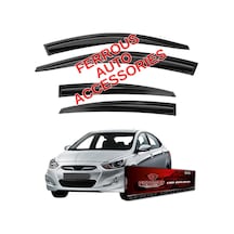Hyundai Accent Blue Ferrous Cam Rüzgarlığı 4lü Set 2011 2017