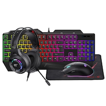 Havit Gamenote Kb905cm-tur 4'lü Gaming Set