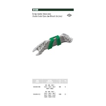 Tr 8 Li İki Ağız Anahtar Takımı 0150 00 2108, 6x7-27x32 Mm