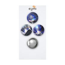 Nte Neverness To Everness Oyunu Daffodill Oyun Rozet 3'lü Metal Rozet Seti 58mm İğneli Buton Çanta Yaka Rozeti Çok Renkli