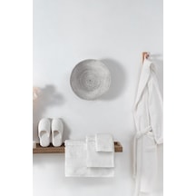 Yataş Essentials 3'lü Banyo Seti Terlik 42-44 - Ekru