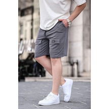 Madmext Füme Erkek Basic Şort 6533-füme Füme