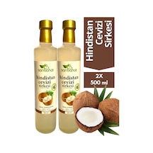 Hindistan Cevizi Sirkesi 500 Ml 2'li Paket - Organik Doğal Fermantasyon