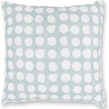 Mia Kırlent Yastık 45x45cm Yst0386 Açık Mavi Puantiyeli