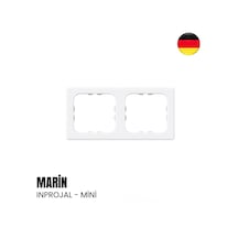 Inprojal Marin İkili Çerçeve - Mini Tekne, Yat, Karavan - Beyaz-2065