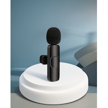 Kablosuz Yaka Mikrofonu 360 Derece Hd Ses Apple iPhone Uyumlu