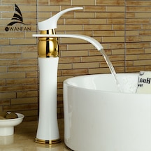Wanfan Banyo Lavabo Bataryası Gold Seramik