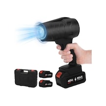 M1 Kablosuz Hava Üfleyici Fırçasız Motorlu 3 Kademeli 8000mah Yedek Bataryali Tanişma Çantali