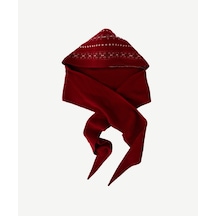 Yargıcı Desenli Balaklava 26kksp6020x 043 Kırmızı