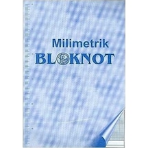 Dilman Milimetrik Blok Mavi
