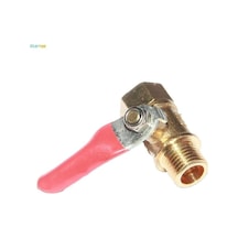 Ulzyvf 6x Pirinç Küresel Kolu Npt Dişi Kullanımı - 1/4 Erkek Kapatma Vanası