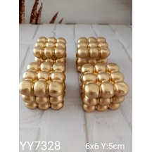 Yy7328 Yuvarlak Bubble Tasarım Mum Silikon Kalıp