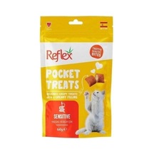 Ayrex Reflex Pocket Treats Sensitive Hassas Kedi Ödül Maması 60 Gr Tekli Paket