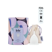 Irie Adet Kabı Regl Kabı Menstrüel Kap Menstrual Cup [[Small Transparan]]