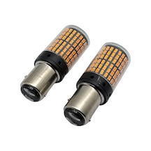 12V 1016 Ampul 144 Ledli Turuncu Canbus 2 Ad N11.294
