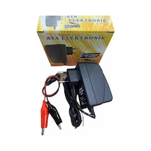 6 Volt Kuru Tip Akü Şarj Adaptörü 6 Volt Aküler Içindir Extra Maşali Kablo Kesici Özellik Akü Şarj Olduğund