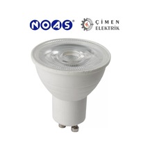 10 Adet Noas Yl91 0702 M 7w Mercekli Led Çanak Ampül 3200k Günışığı Gu10 Duy