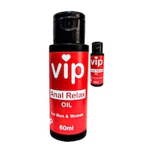 Vip Analrelax Oil 2 Adet Kadınlar Ve Ap.erkekler Için Analrahatlatıcı Kasgevşetici Kaydırıcıyağ 60 Ml