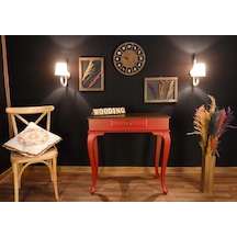 Wooding 80 Cm Çekmeceli Masif Kırmızı Ceviz Dresuar (548586383) Kırmızı