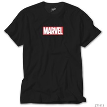 Marvel Classic Siyah Tişört