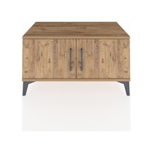 Hyperion Şifonyer Tek Raflı 2 Kapaklı 88x44x48 Çam-çam Çam