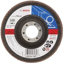 Bosch 115 mm 120 K Expert For Metal Flap Disk - 2608607346