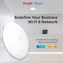 Reyee Rg-rap62 Wi-fi 6 Ax1800 5 Ghz Duvar/oda Tipi Access Point -