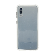Samsung Galaxy  Uyumlu,  A02 Kılıf Miami Şeffaf Silikon - Şeffaf