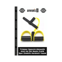 Trimmer Egzersiz Jimnastik Aleti Kol Bel Basen Pratik Spor Zindelik Hareketli Yaşam Çok Renkli