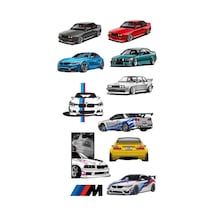 Bmw Sticker Etiket Seti - Laptop Notebook Telefon