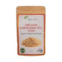 Organik Psyllium Husk Karnıyarık Otu Tozu 100 G