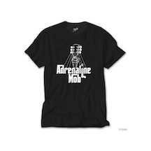 Adrenaline Mob Guitar Siyah Tişört Siyah