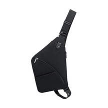 Erkek Ve Kadınlar İçin Şık Ve Pratik Su Geçirmez Çapraz Body Bag, Spor Ve Günlük Kullanım İçin Modüler Omuz Çantası, Seyahat Ve Outdoor Aktivitelerine Uygun Dayanıklı Sırt Çantası Siyah