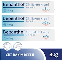 Bepanthol El ve Yüz için Cilt Bakım Kremi 3 x 30 G