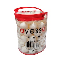 Avessa Abs Masa Tenisi Topu Gazlı Pinpon Topu Beyaz
